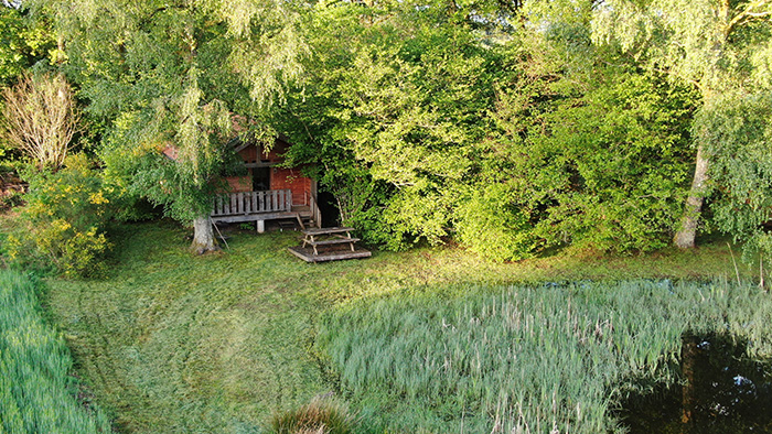 carte cadeau chalet au bord de l'eau